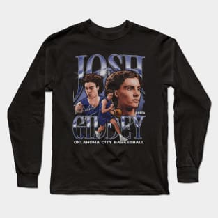 Josh Giddey Oklahoma City Vintage Long Sleeve T-Shirt